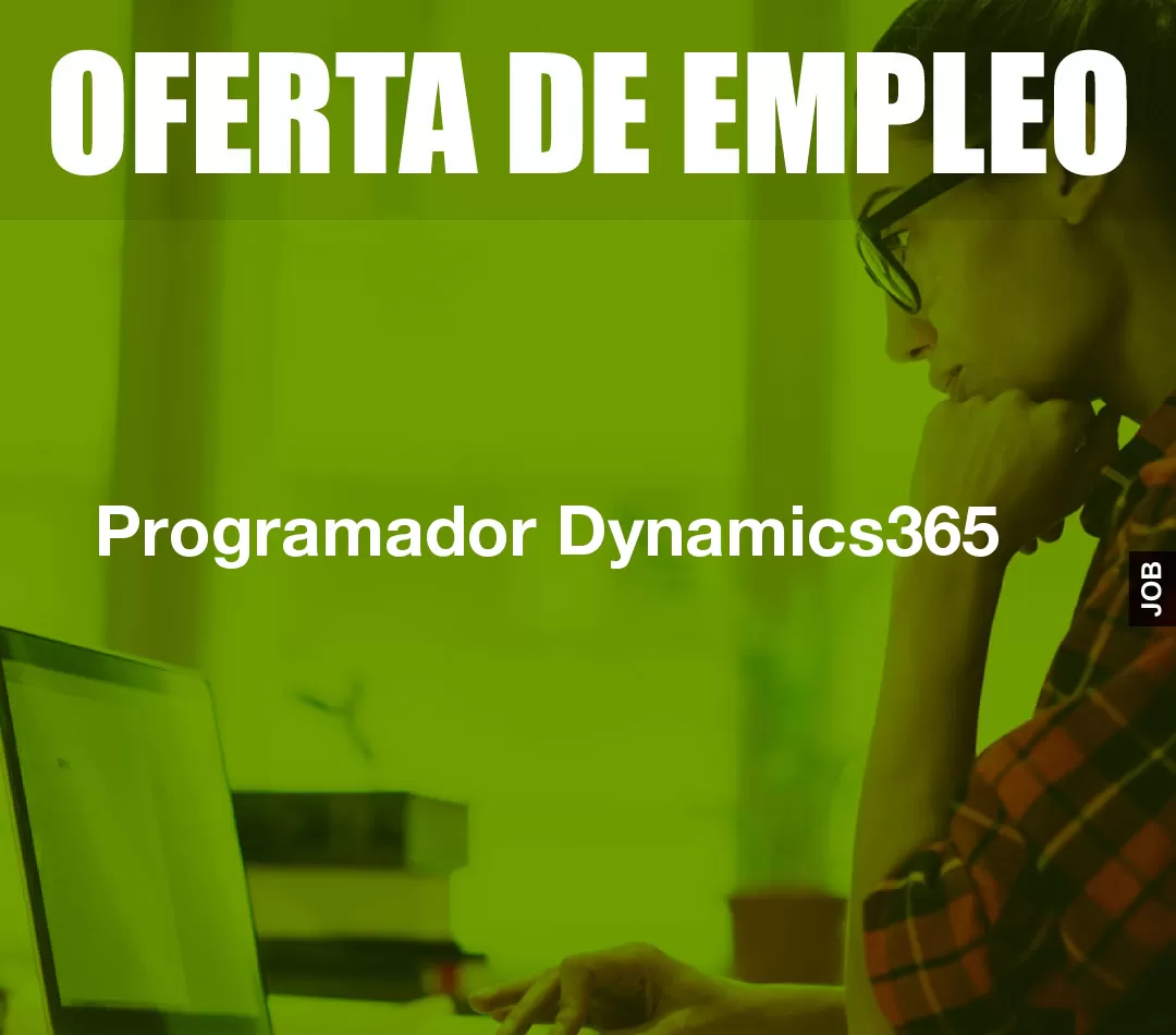 Programador Dynamics365 Programador Dynamics365