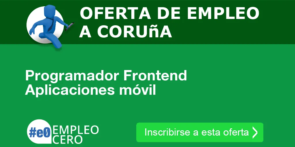 Programador Frontend Aplicaciones móvil Programador Frontend Aplicaciones móvil