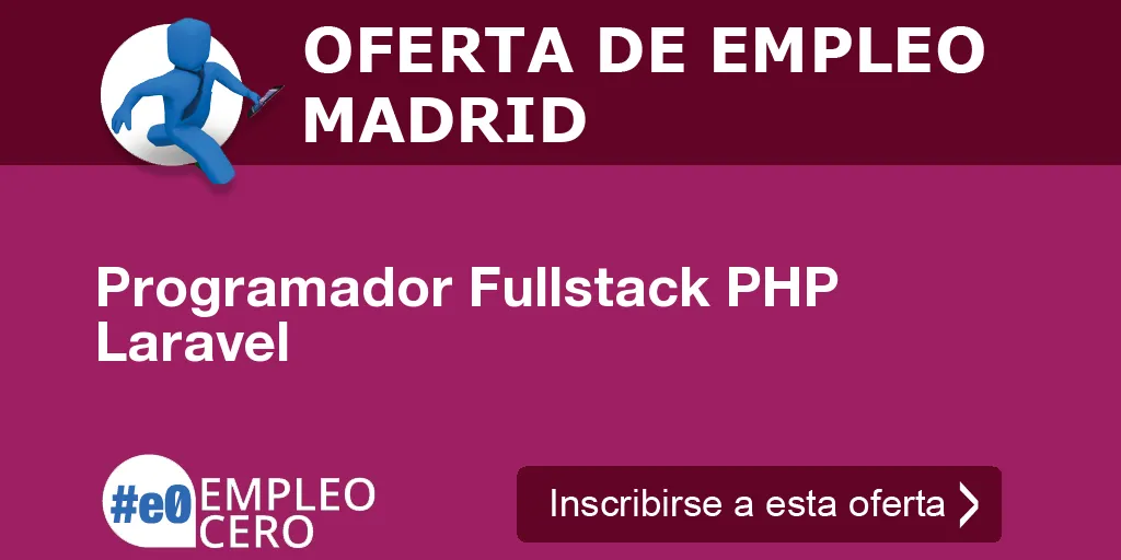 Programador Fullstack PHP Laravel Programador Fullstack PHP Laravel