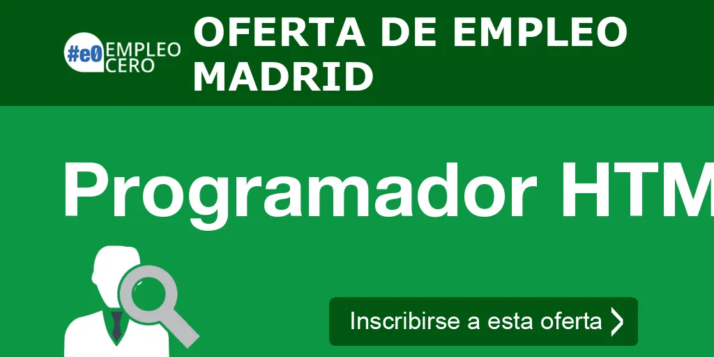 Programador HTML Programador HTML