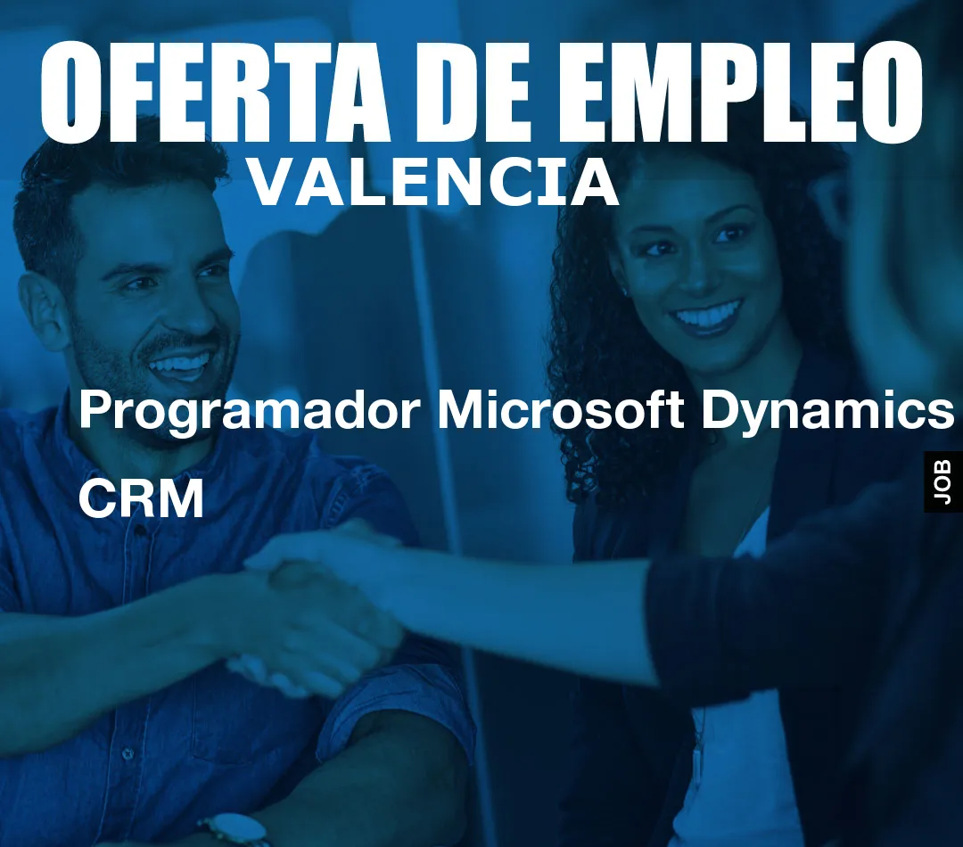 Programador Microsoft Dynamics CRM