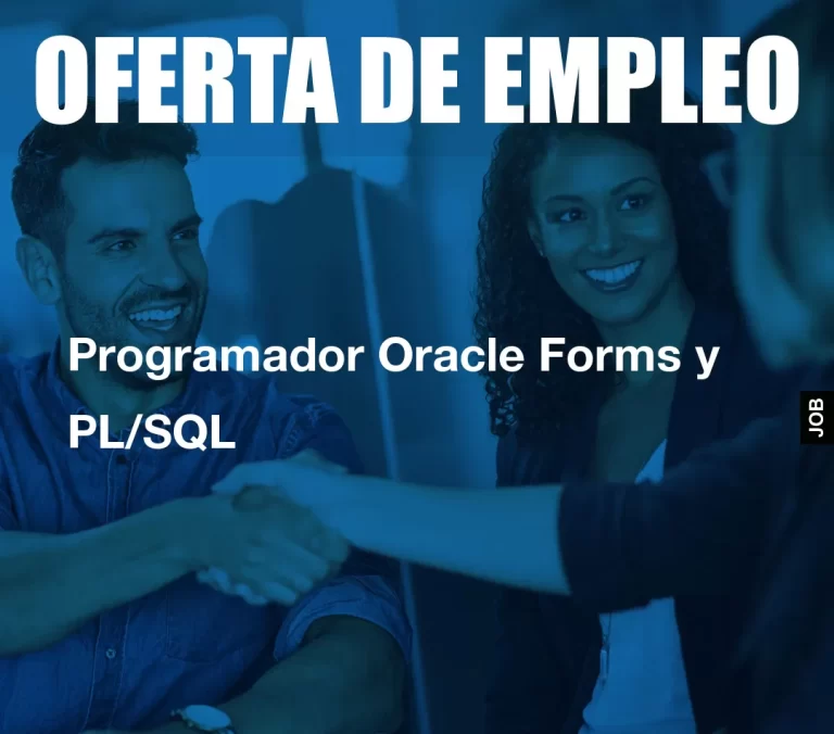 Programador Oracle Forms y PL/SQL