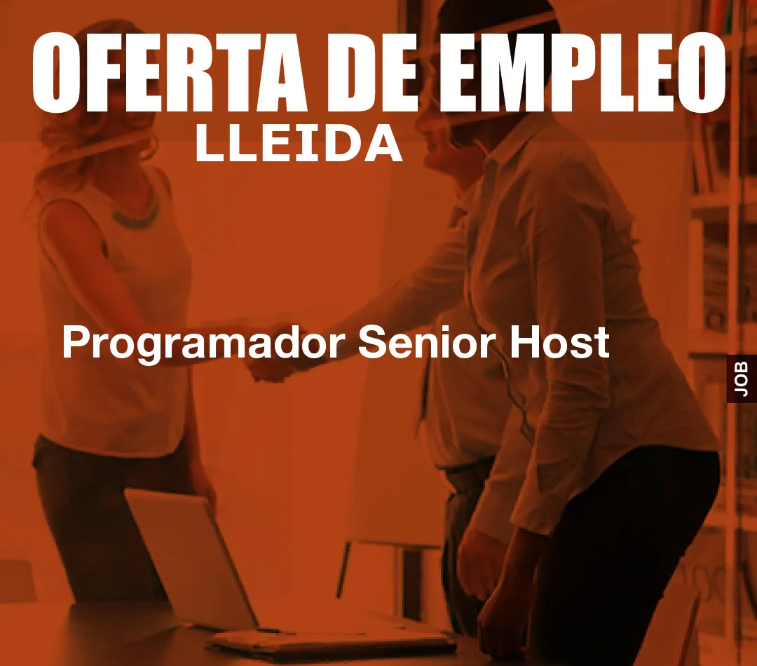 Programador Senior Host Programador Senior Host