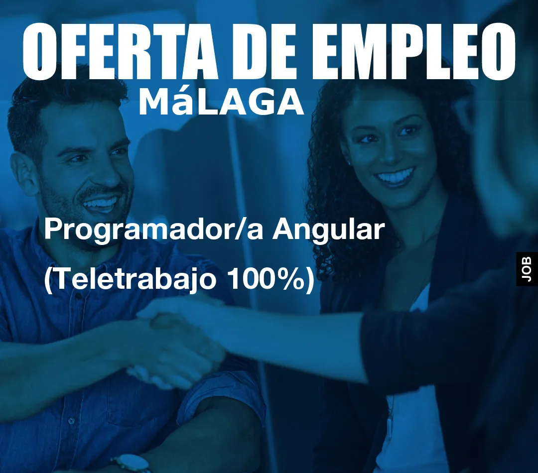 Programador/a Angular (Teletrabajo 100%)