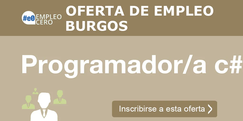 Programador/a c#