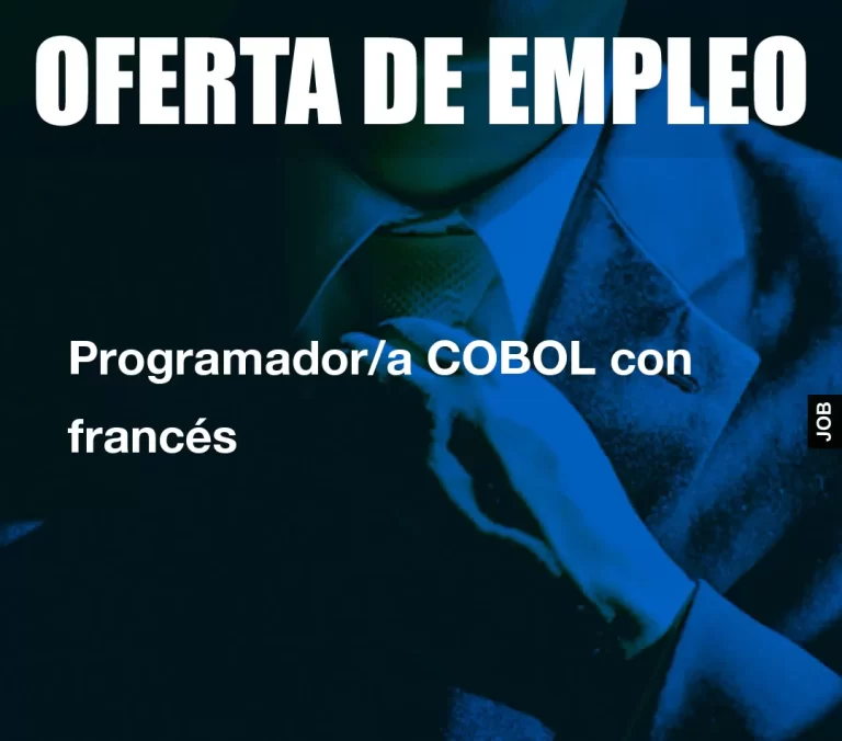 Programador/a COBOL con francés