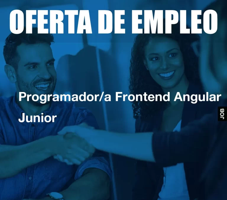 Programador/a Frontend Angular Junior