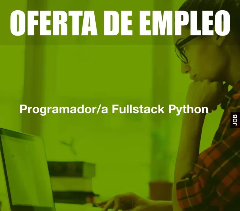 Programador/a Fullstack Python