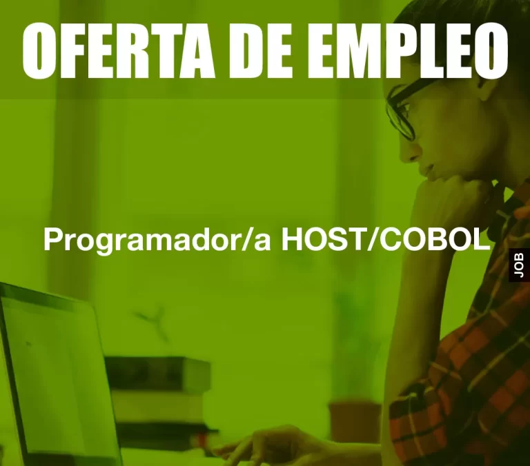 Programador/a HOST/COBOL