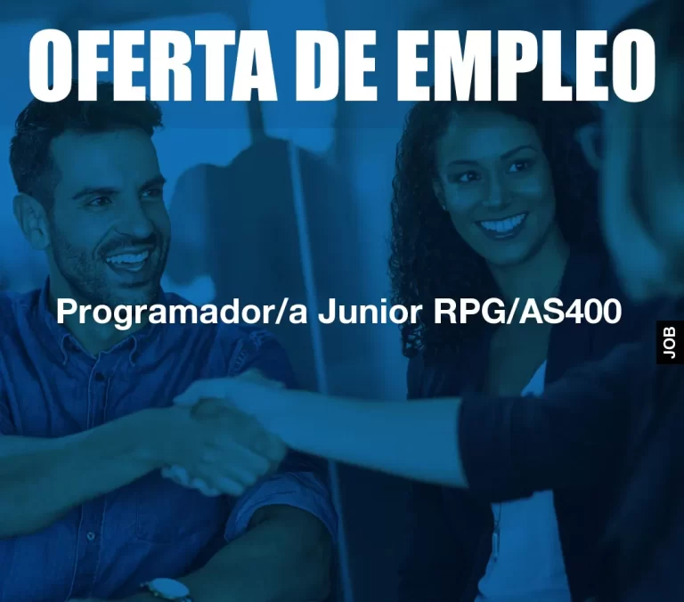 Programador/a Junior RPG/AS400