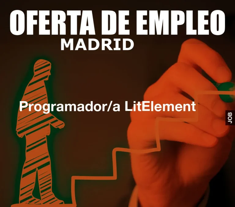 Programador/a LitElement