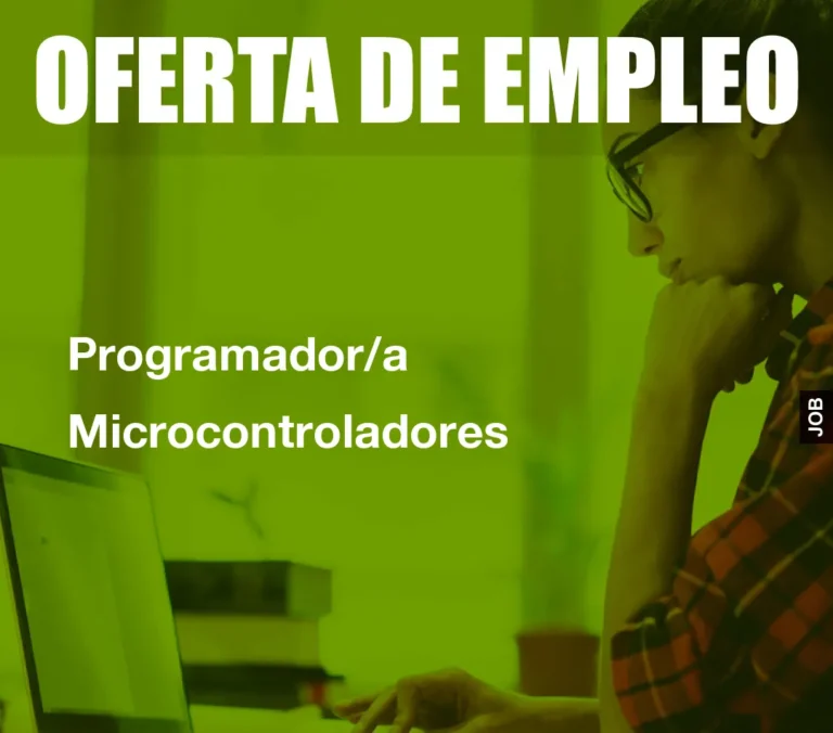Programador/a Microcontroladores