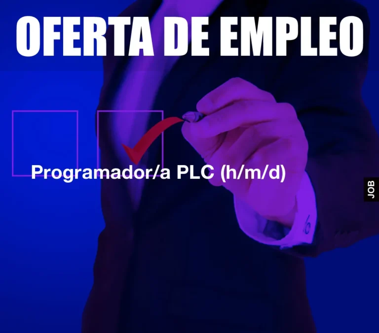 Programador/a PLC (h/m/d)