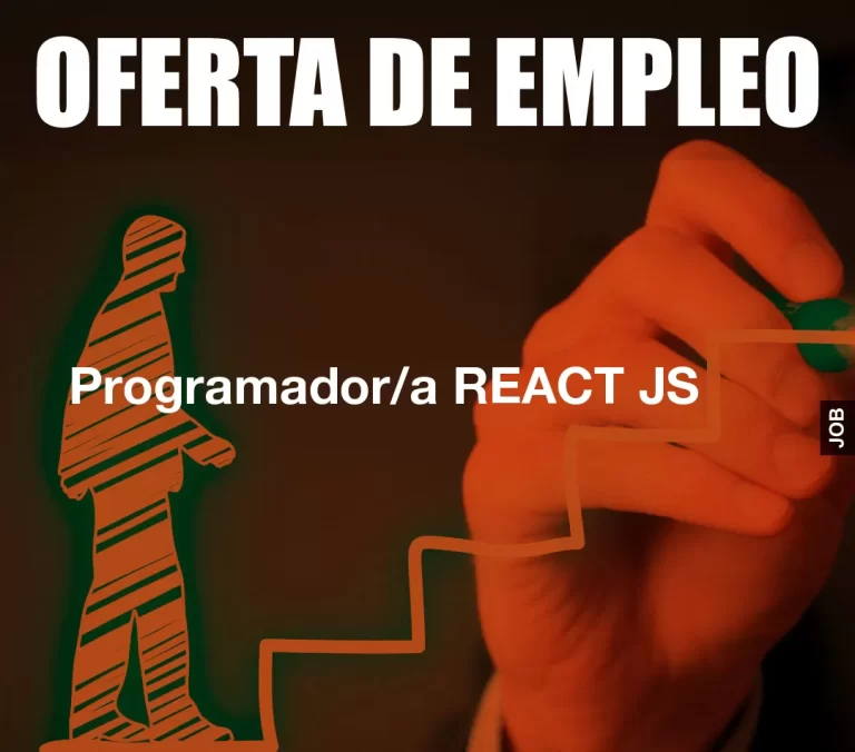 Programador/a REACT JS