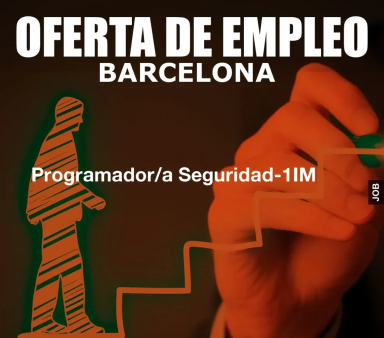 Programador/a Seguridad-1IM