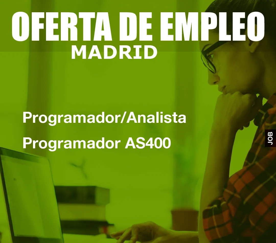Programador/Analista Programador AS400