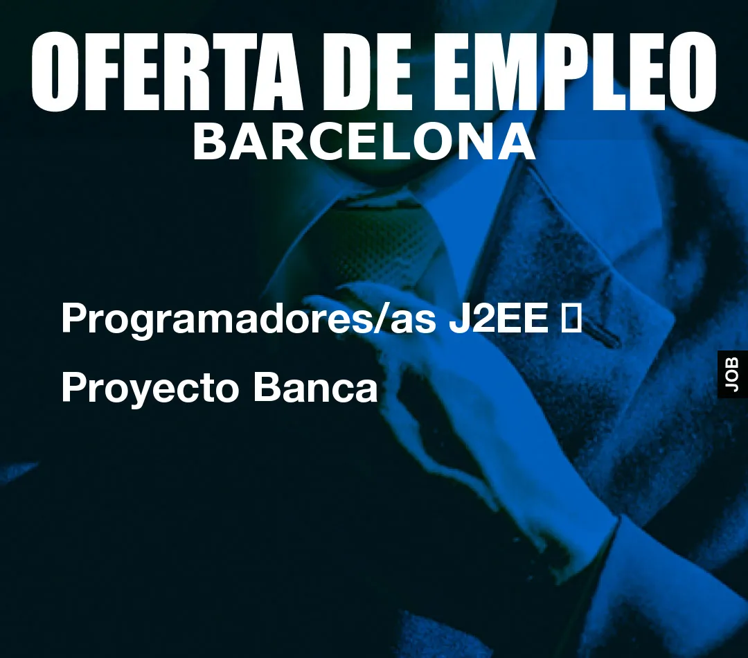 Programadores/as J2EE