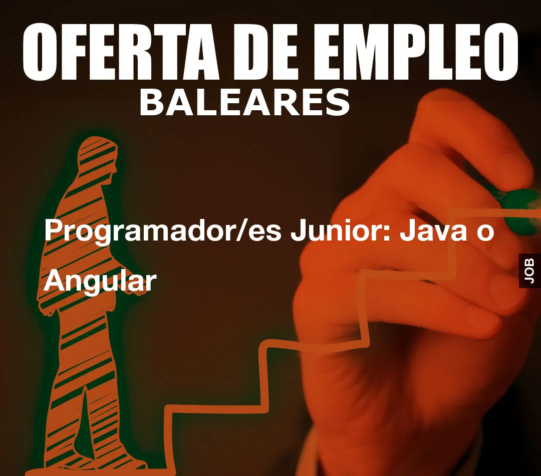 Programador/es Junior: Java o Angular Programador/es Junior: Java o Angular
