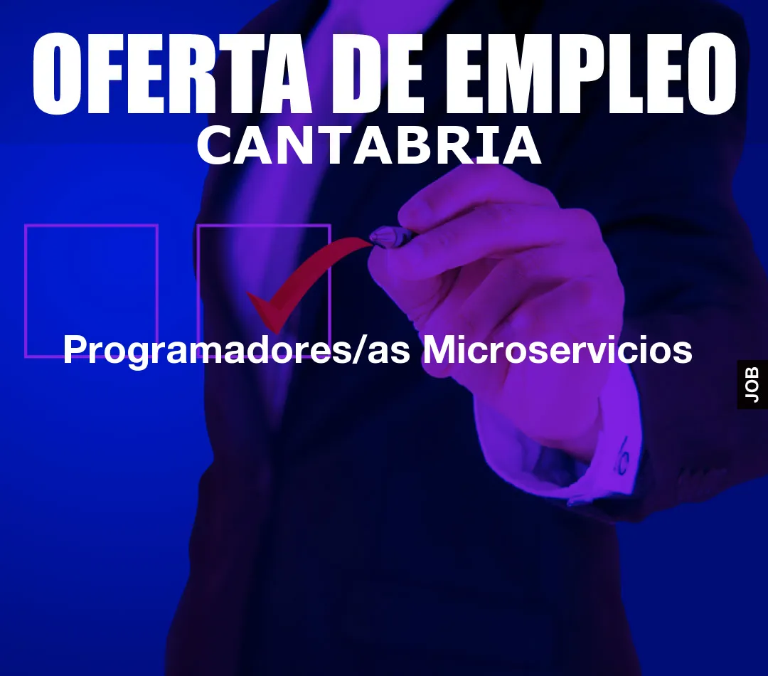 Programadores/as Microservicios