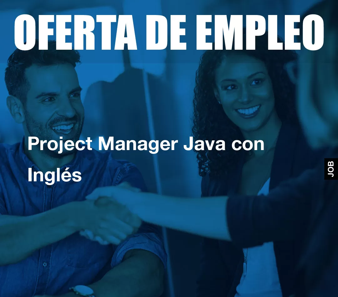 Project Manager Java con Inglés Project Manager Java con Inglés