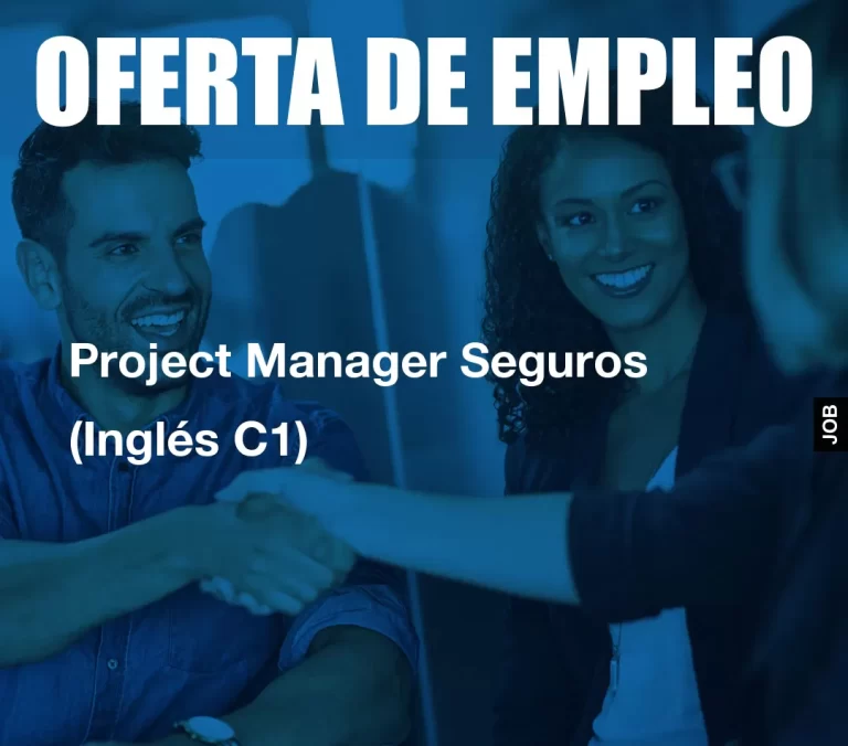 Project Manager Seguros (Inglés C1)