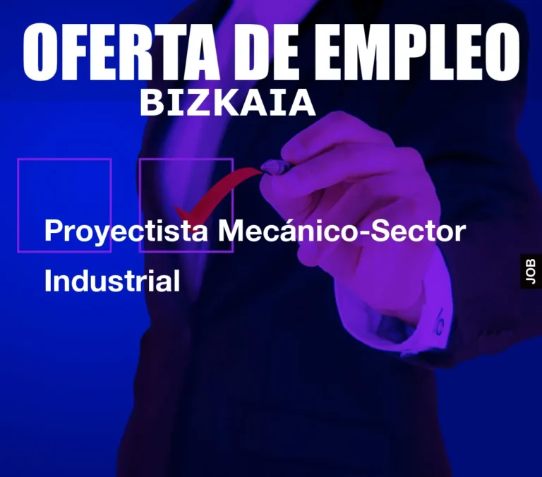 Proyectista Mecánico-Sector Industrial