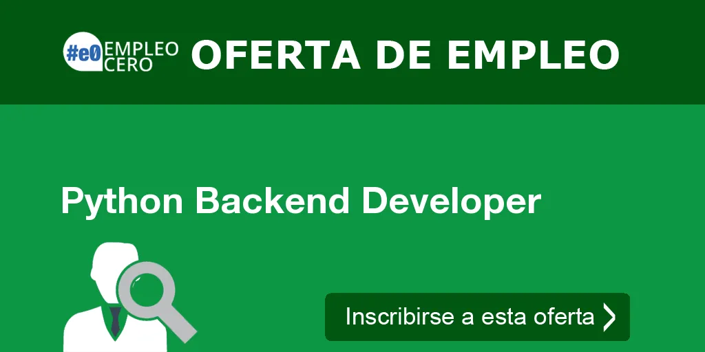 Python Backend Developer Python Backend Developer