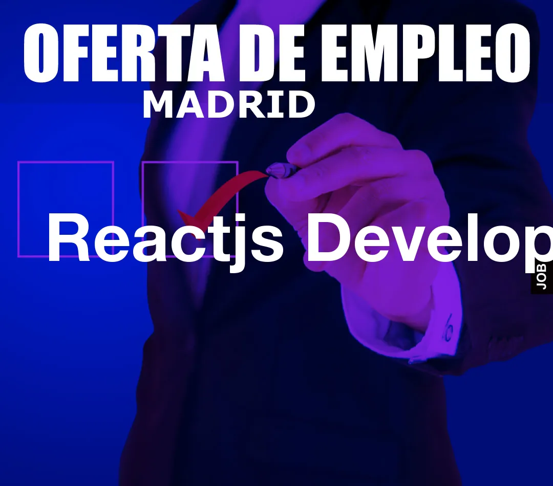 Reactjs Developer