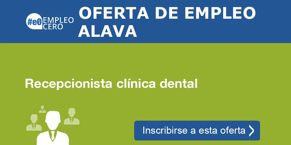 Recepcionista clínica dental Recepcionista clínica dental