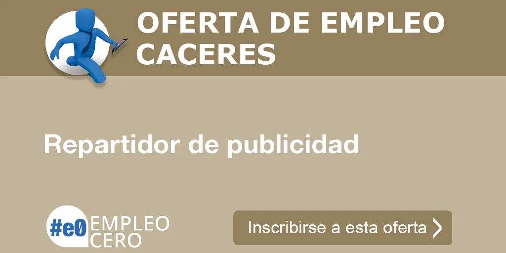 Repartidor de publicidad Repartidor de publicidad