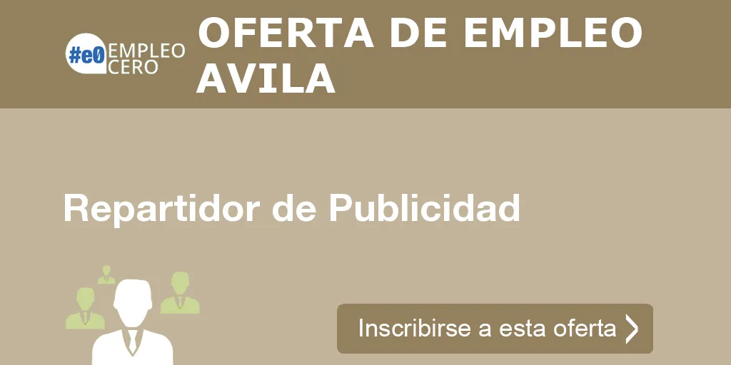 Repartidor de Publicidad Repartidor de Publicidad