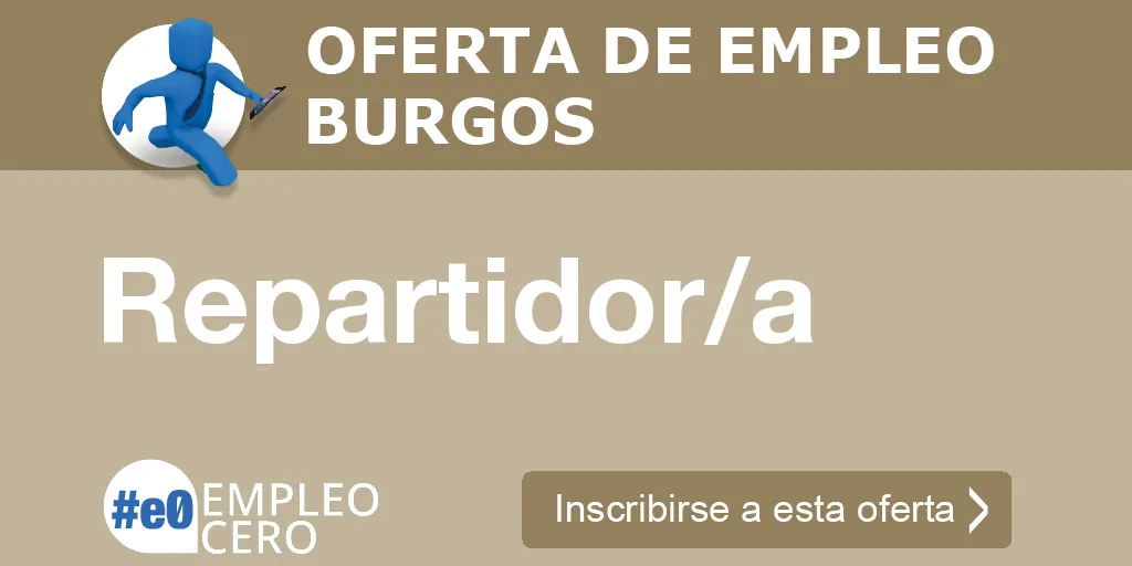 Repartidor/a Repartidor/a