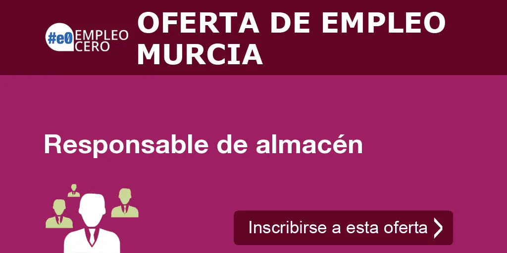 Responsable de almacén