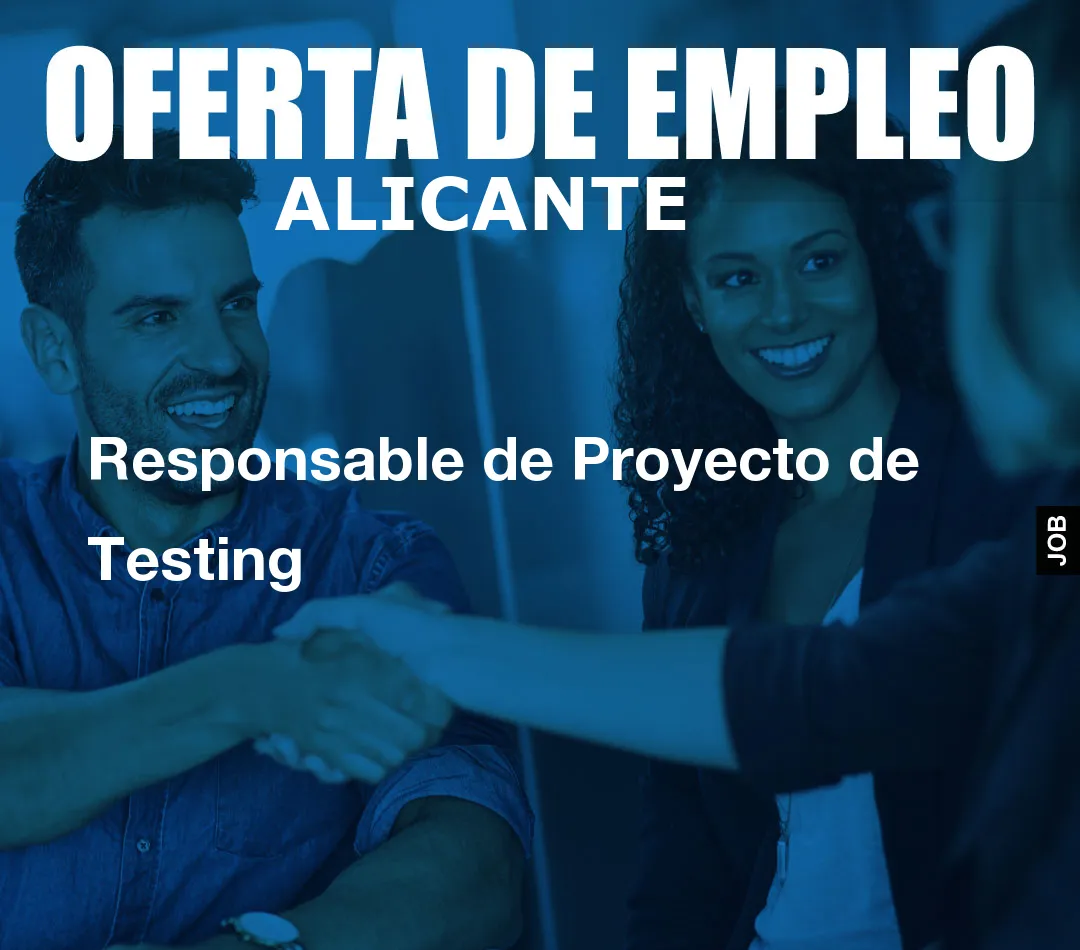 Responsable de Proyecto de Testing