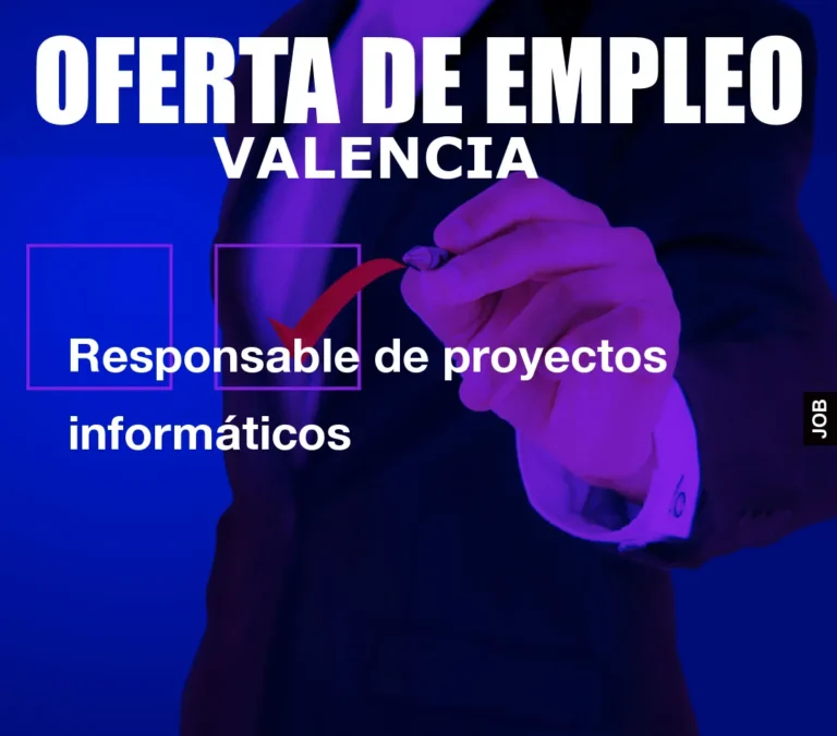 Responsable de proyectos informáticos