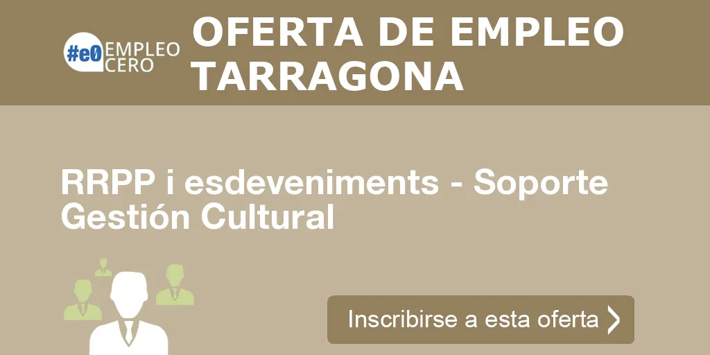 RRPP i esdeveniments - Soporte Gestión Cultural RRPP i esdeveniments - Soporte Gestión Cultural