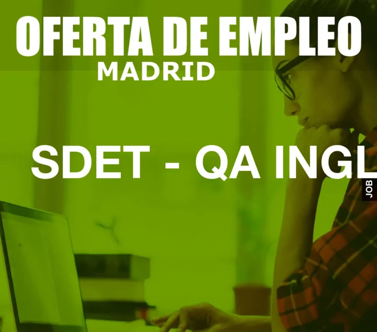 SDET – QA INGLÉS