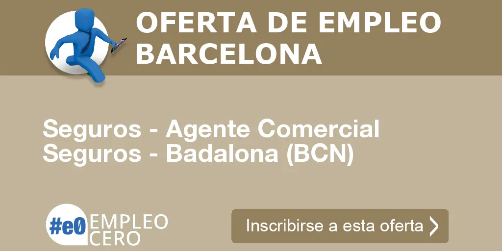 Seguros - Agente Comercial Seguros - Badalona (BCN) Seguros - Agente Comercial Seguros - Badalona (BCN)