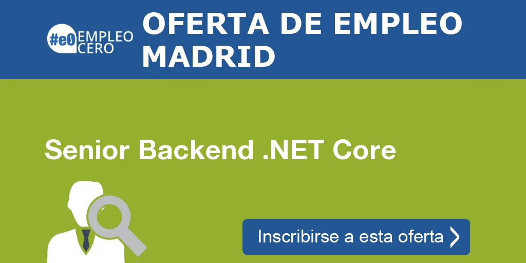 Senior Backend .NET Core Senior Backend .NET Core