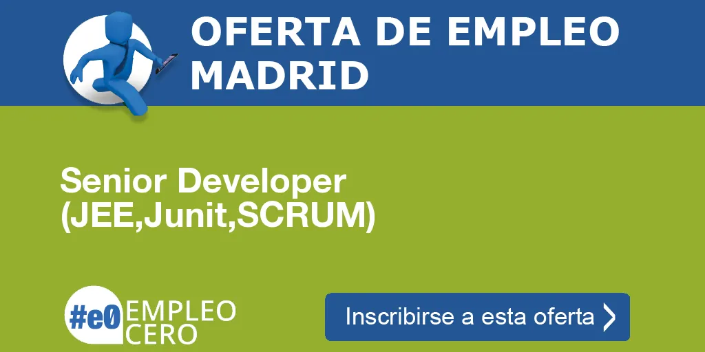 Senior Developer (JEE,Junit,SCRUM) Senior Developer (JEE,Junit,SCRUM)