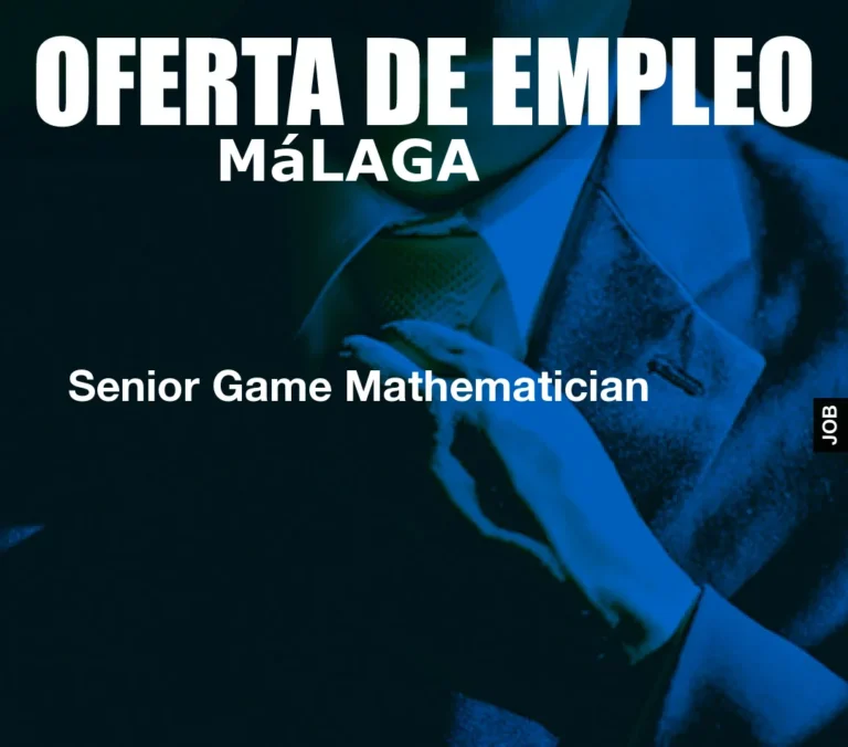 Senior Game Mathematician