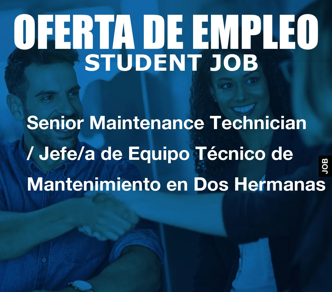 Senior Maintenance Technician / Jefe/a de Equipo T