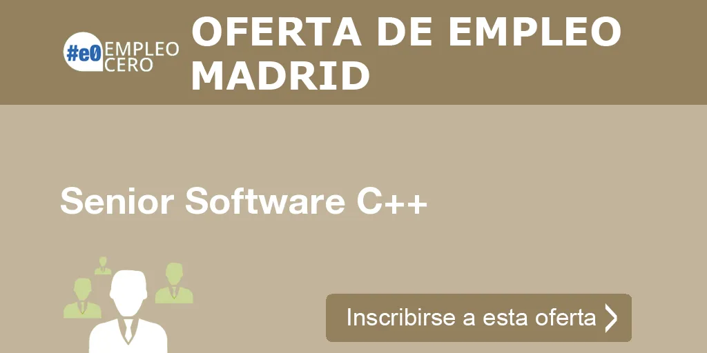 Senior Software C++ Senior Software C++