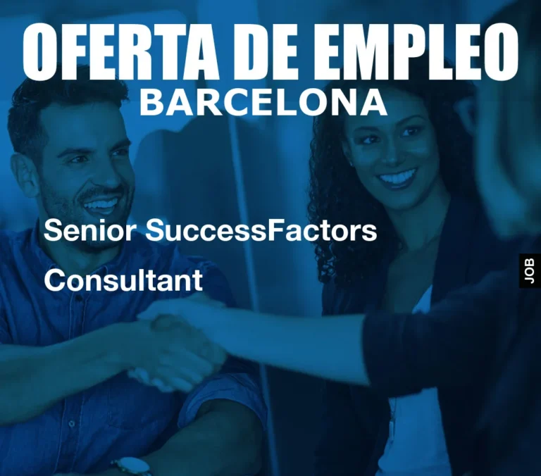 Senior SuccessFactors Consultant