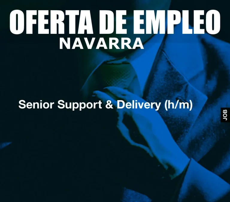 Senior Support & Delivery (h/m)