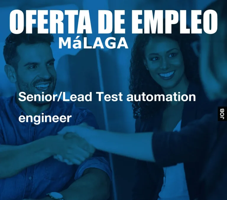 Senior/Lead Test automation engineer