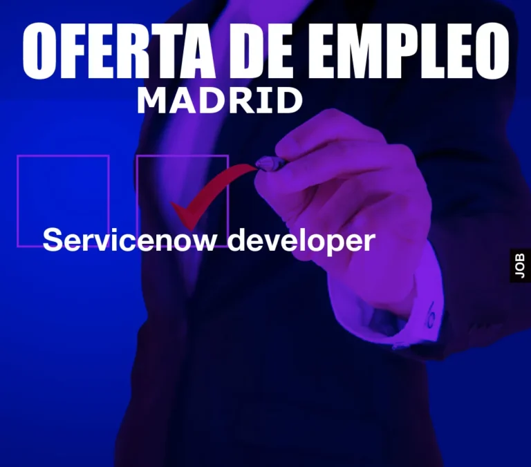 Servicenow developer