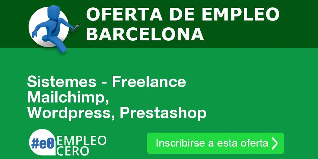 Sistemes - Freelance Mailchimp, WordPress, Prestashop