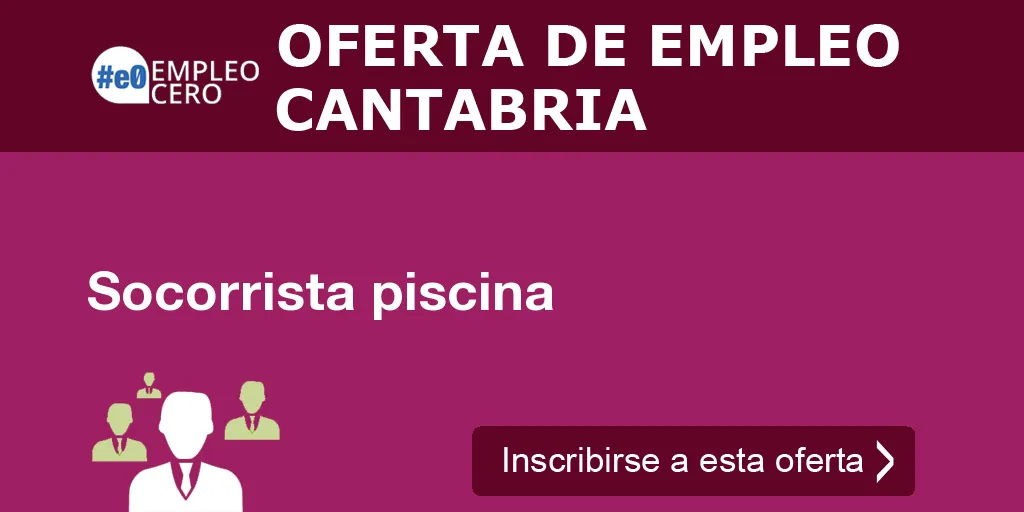 Socorrista piscina