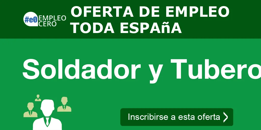 Soldador y Tubero Soldador y Tubero